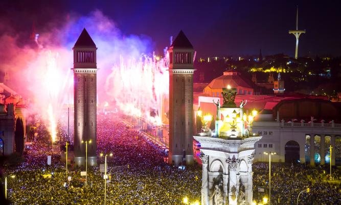 New Year in Barcelona!